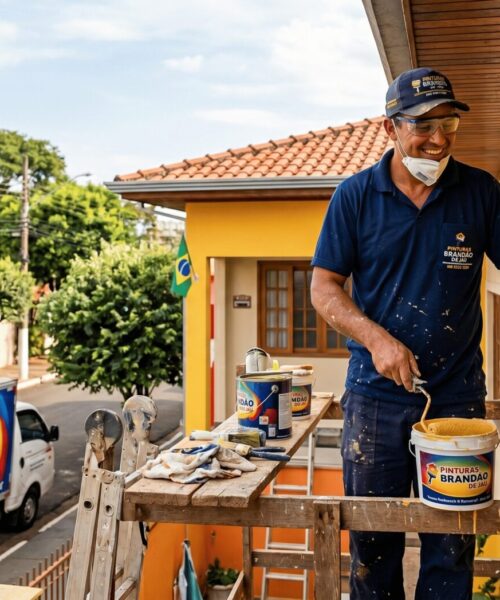 contato de Pintor em Jau